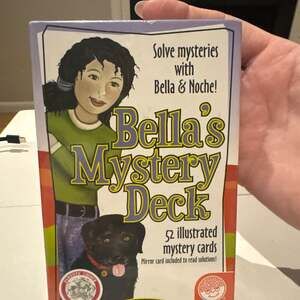 Bella's Mystery Deck - 52 Illustrated Mystery Cards with Mirror Tool